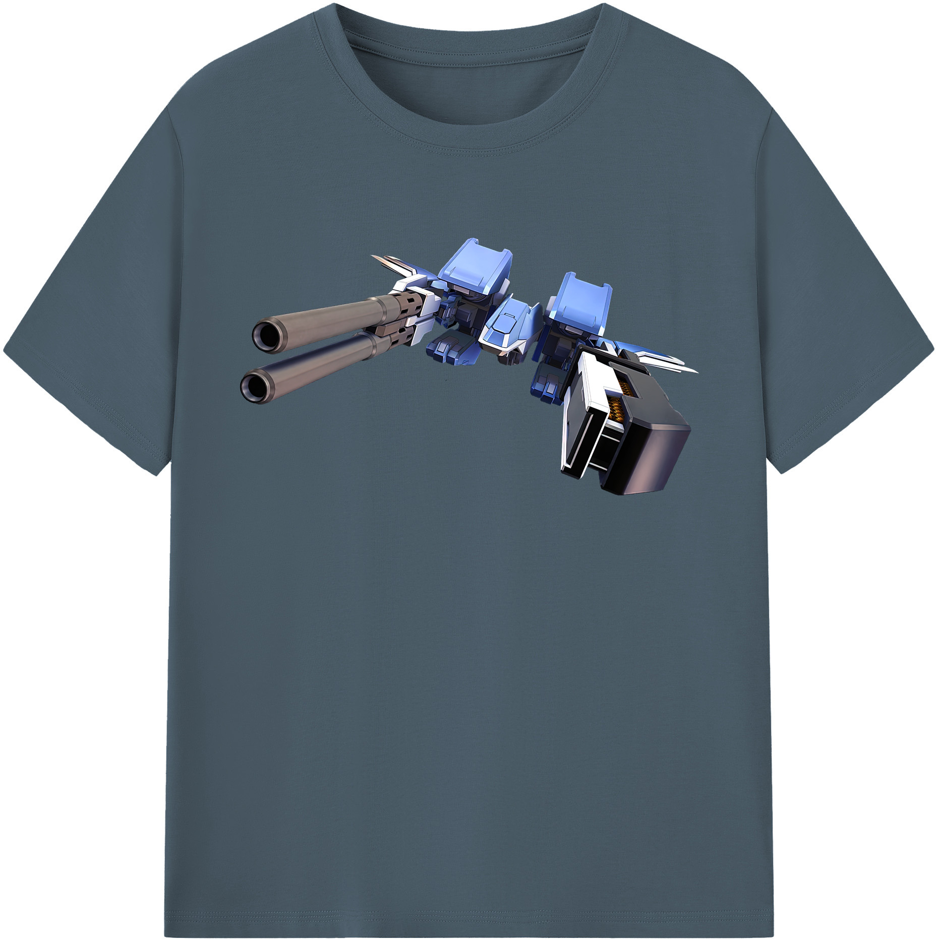（画像用） 機動戦士ガンダム Mobile Suit Gundam 綿100％半袖Tシャツ（フロントプリント）